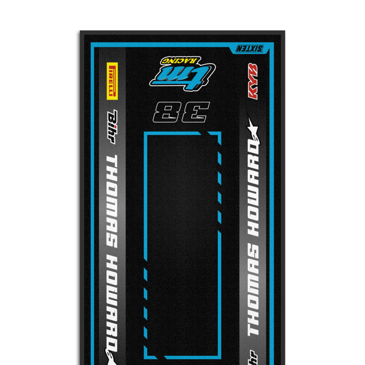 Personalisierte TM Racing-Matte Motocross