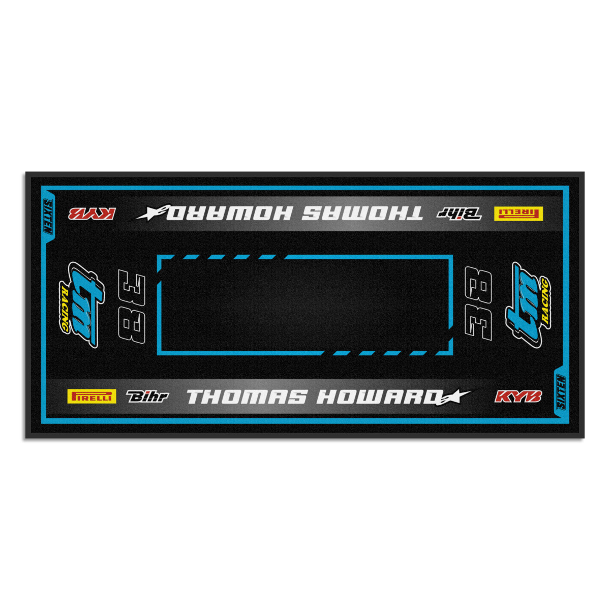 Gepersonaliseerde TM Racing-mat Motocross