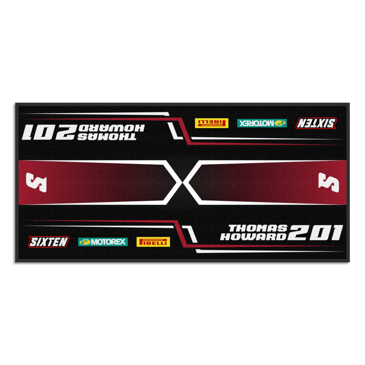 Gepersonaliseerde Gas Gas-mat Motor, Quad, Motorsport