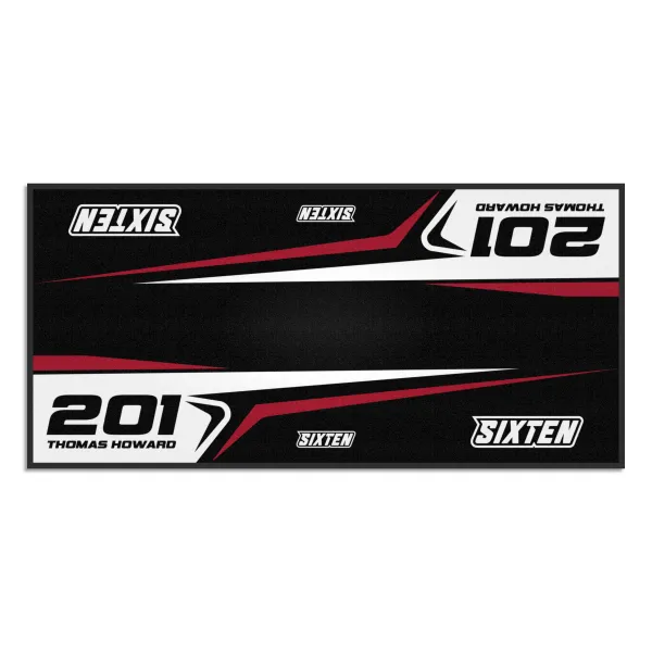 Personalisierte Gas Gas-Matte Motorrad, Quad, Motorsport