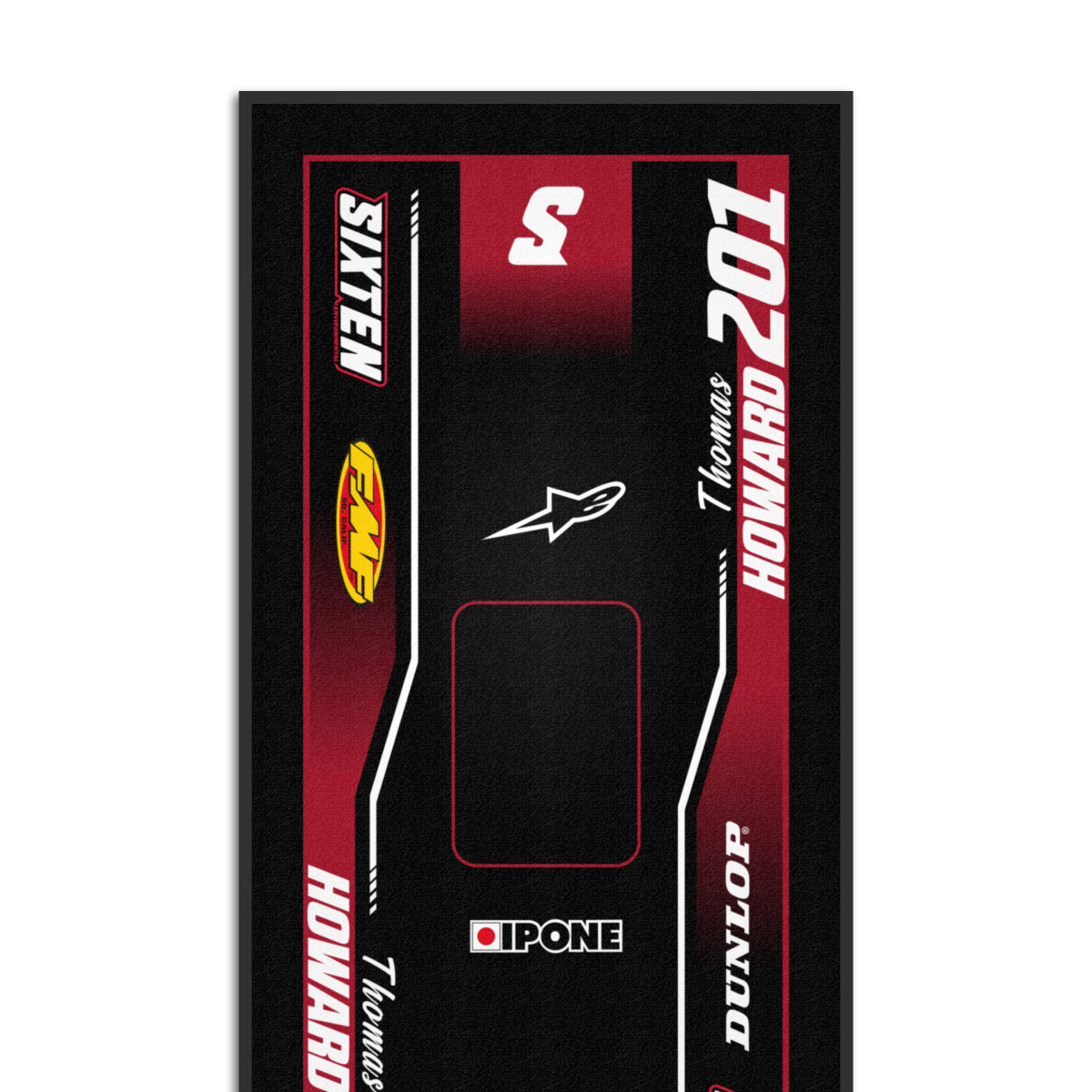 Personalisierte Gas Gas-Matte Motorrad, Quad, Motorsport