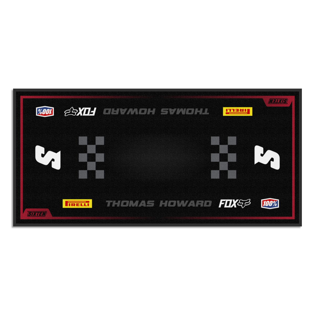 Personalisierte Gas Gas-Matte Motorrad, Quad, Motorsport