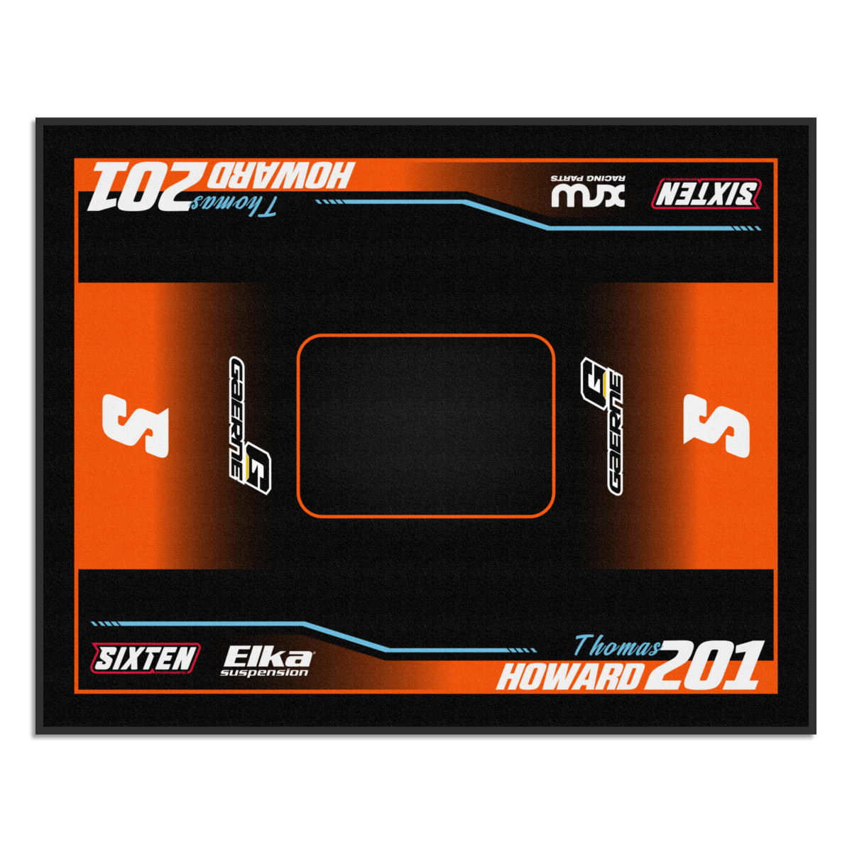 Gepersonaliseerde KTM-mat Motor, Quad, Motorsport