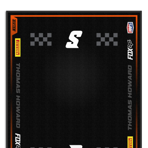 Tappeto Personalizzato nei Colori KTM - 150x190 - Racer