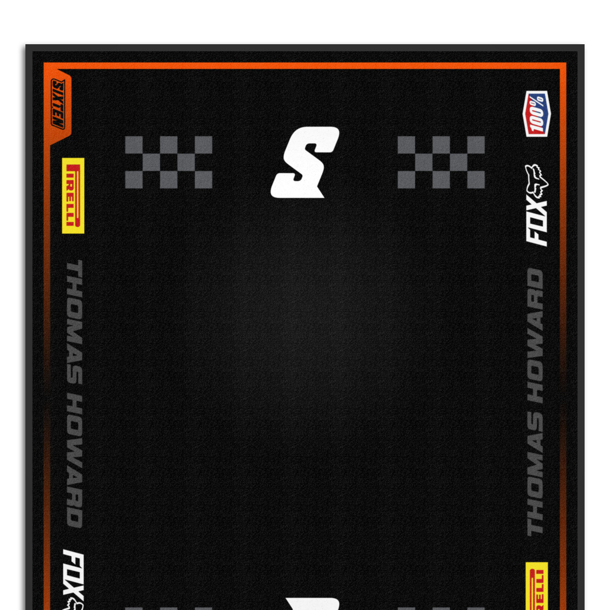 Gepersonaliseerde KTM-mat Motor, Quad, Motorsport