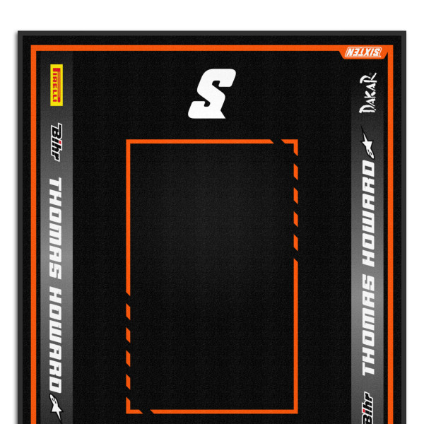Alfombra Personalizada en Colores KTM - 150x190 - Stripe