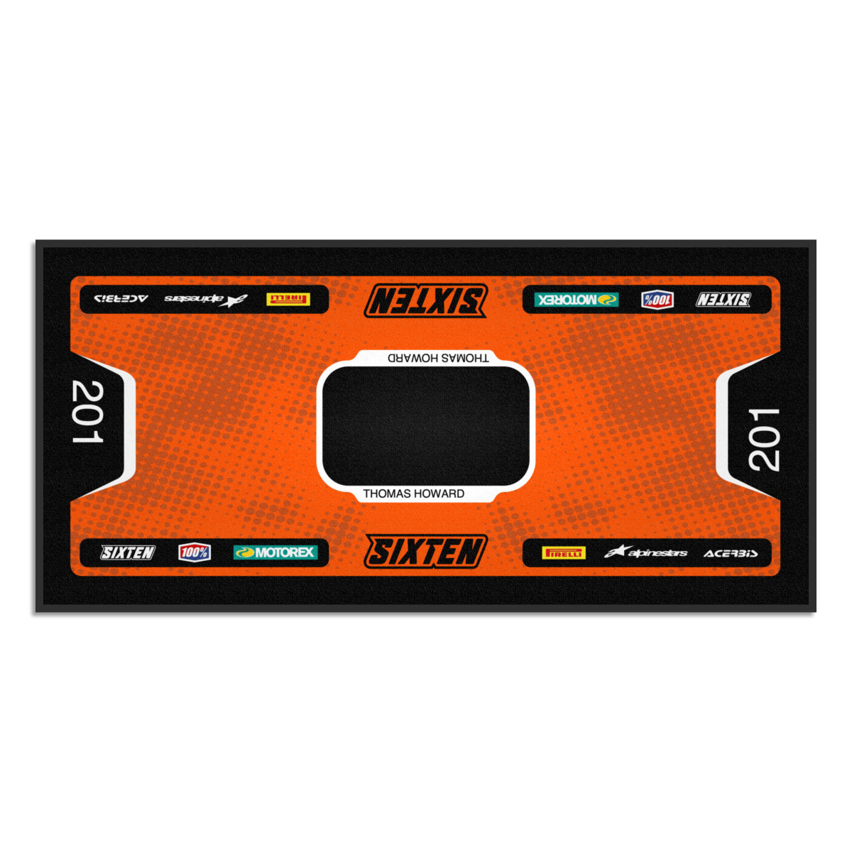Gepersonaliseerde KTM-mat Motor, Quad, Motorsport