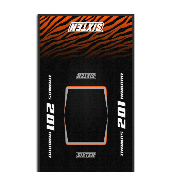 Custom Mat in KTM Colors - 95x200 - Wild