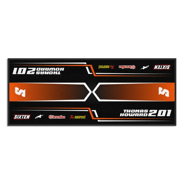 Personalisierte KTM-Matte Motorrad, Quad, Motorsport