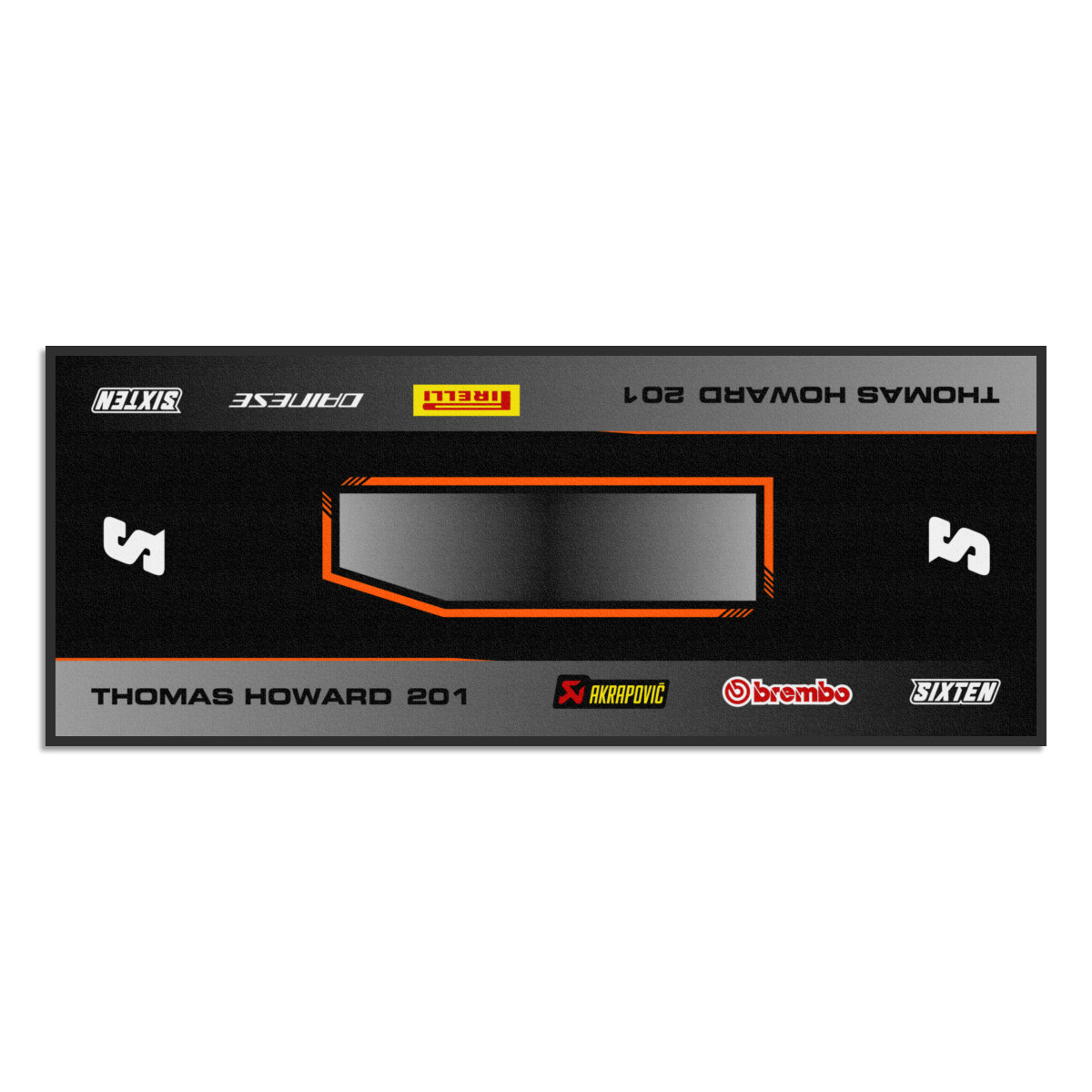 Personalisierte KTM-Matte Motorrad, Quad, Motorsport