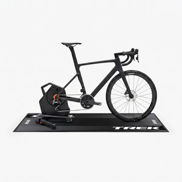 Alfombra para Rodillos de Entrenamiento Bicicleta Trek Volt 65x180