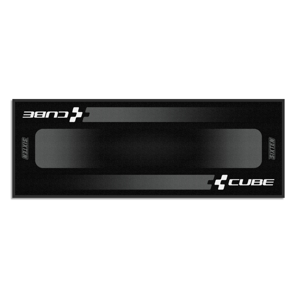 Alfombra para Rodillos de Entrenamiento Bicicleta Cube Marker 65x180